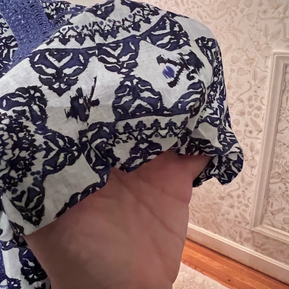 Tyler Boe summer dress- cotton with appliqué - Picture 3 of 5